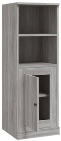 Aparador alto 36x35,5x103,5 cm derivados madeira cinza sonoma