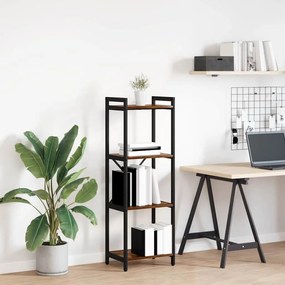 vidaXL Estante Carvalho Defumado 40 x 30 x 85 cm Madeira processada