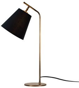 Candeeiro de Mesa Salihini – Preto – 16 x 28 cm
