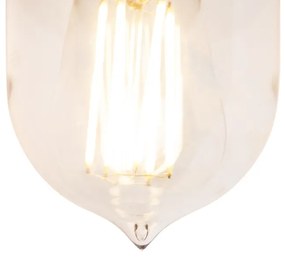 Candeeiro de parede exterior inteligente cinzento escuro com Wi-Fi ST64 - Oxford