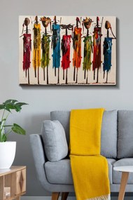Tela Decorativa Modelo 320420561 – Multicolor – 70 x 100 cm