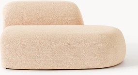 Módulo de chaise longue em bouclé Wolke