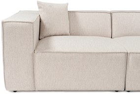 Sofá de 2 Lugares Lora – Castanho Claro – 220x108x65 cm