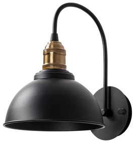 Candeeiro de Parede Varzan – Preto Antique – 27 x 27 cm