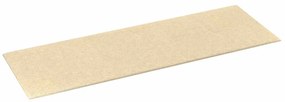 Painel de parede 12 pcs 90x30 cm tecido 3,24 m² cor creme