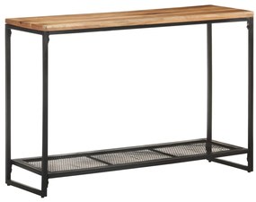 Mesa consola 110x35x75 cm madeira de acácia maciça