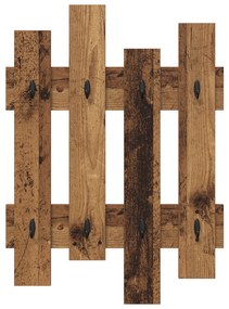 Cabideiro de Parede Madeira antiga 60 x 3 x 82 cm