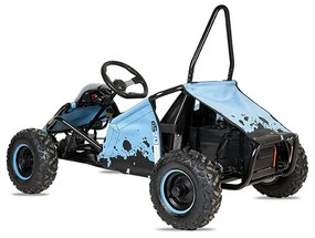 Buggy eléctrico para crianças 500W 48V Velocidade 40Km/h até 70 kg Azul