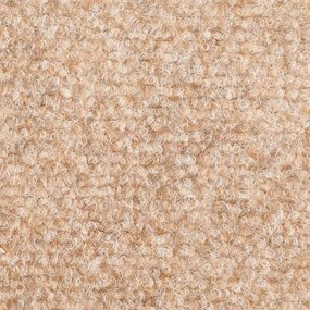 Tapetes de escada adesivos 20 pcs 56x17x3 cm creme