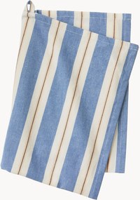 Pano de cozinha artesanal com riscas Palermo