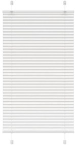 Branco Plissada Cega 70x150 cm Largura Tecido 69,4 cm Poliéster
