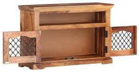 Móvel de TV 90x30x60 cm madeira de acácia maciça