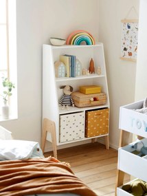 Estante Retro Montessori branco medio liso