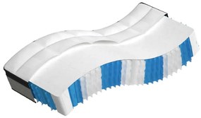 Colchão de molas ensacadas médio plus 80x200 cm