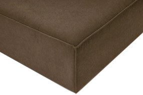 Sofá de Canto Sora – Castanho – 350x65x190 cm