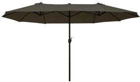 Chapéu de Sol Duplo 4,6 x 2,7 x 2,4 m – Proteção Anti-UV e Estrutura M