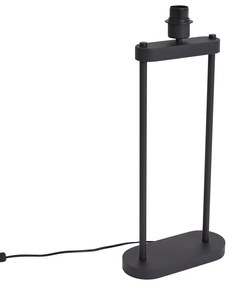 Candeeiro de Mesa Moderno Preto - Thijmen