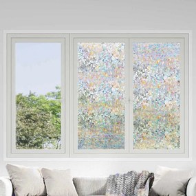 vidaXL Filme de Janela Estática Transparente 90 x 2000 cm PVC