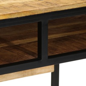 Mesa 80x50x75 cm Madeira Sólida de Manga Crua