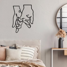 Acessório Decorativo de Parede Model-084 – Preto – 58 x 76 cm