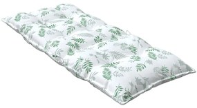 Almofadões p/ cadeira encosto alto 6 pcs tecido oxford folhas