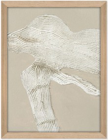 Quadro em tela pintado à mão emoldurado Shape 1