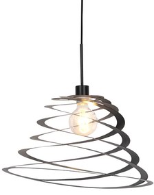 Candeeiro de suspensão design com abajur em espiral 50 cm - Scroll Design,Moderno
