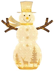 1,5 m pré-iluminado veado de natal 3D iluminado veado macho em pé com 100 LEDs decoração de natal elétrica branco + vermelho