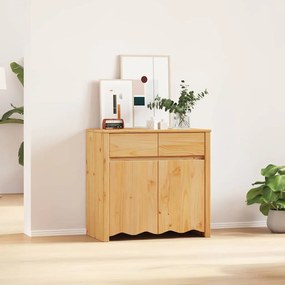 Sideboard vidaXL "DRAMMEN" 79x43x75,5 cm Madeira Sólida de Pinheiro
