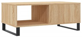 Mesa de centro 90x50x36,5 cm derivados madeira carvalho sonoma