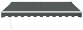 Toldo retrátil automático 3x2,5 m antracite