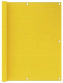 Tela de varanda 120x300 cm PEAD amarelo