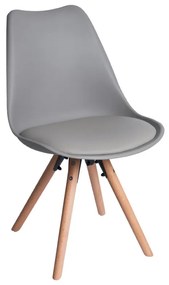 Pack 4 Cadeiras Bonik Pro - Cinza