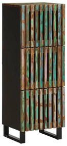 vidaXL Aparador alto 40x34x110 cm madeira de acácia maciça