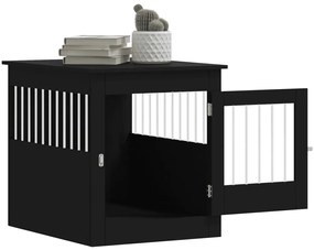 Móvel casota para cão 64,5x80x71 cm derivados de madeira preto