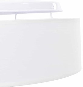 Luzes de Teto Embutidas Brancas Ø 38 cm Tecido E27