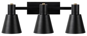 Aplique de Parede Funnel – Preto Antigo – 60 x 21 x 21 cm