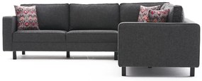 Sofá de Canto Kale – Antracite – 258x83x258 cm