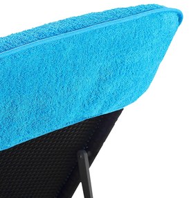 Toalhas de praia 6 pcs 60x135 cm tecido 400 GSM turquesa