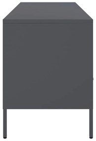 Móvel de TV 100,5x39x50,5 cm aço antracite