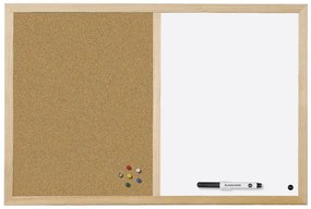 Quadro Combinado Cortiça e Melamina Riva Office 60x90cm