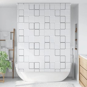 Estore de rolo para o duche 160x240 cm quadrados