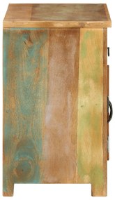 Aparador 68x35x55 cm madeira recuperada maciça