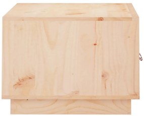 Mesa de centro 80x50x35 cm pinho maciço