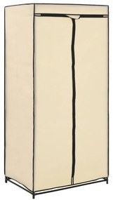 Roupeiro 75x50x160 cm creme