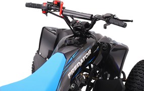 Moto 4 Crianças + 8 anos 125cc - Beneo Predator Até 55 Km/h com Limitador Azul