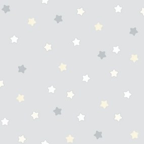 Papel Infantil LULLABY 225-3 Etoiles gris amarillo
