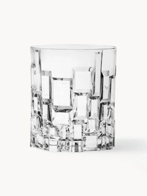 Copos de cristal com relevo Etna, conjunto de 6