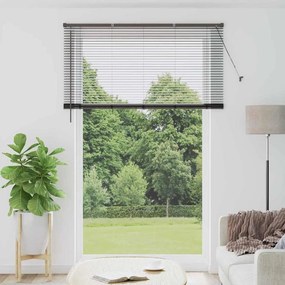 Persiana de Janela com cortinas Outros Manual Preto 140 x 220 cm Alumí