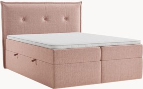 Cama divã em chenille artesanal com arrumação Aussie, H3
